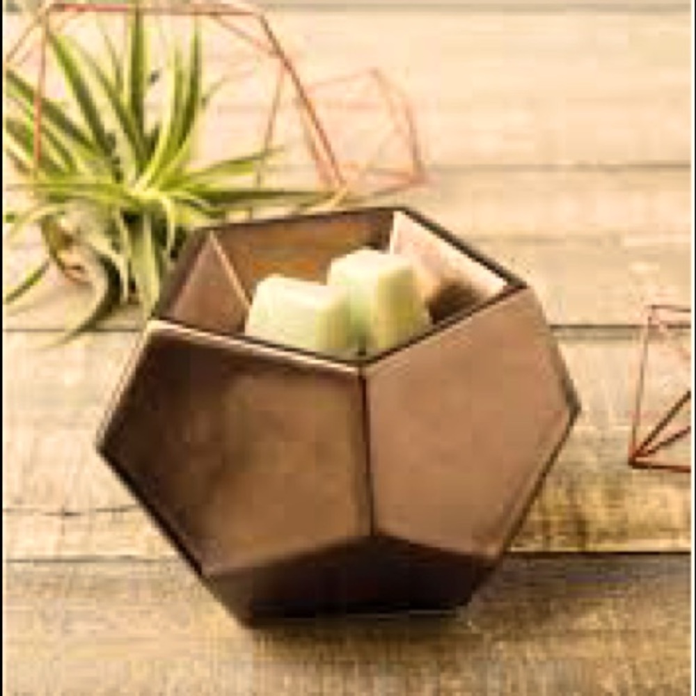 Scentsy Bronze Element Warmer NIB